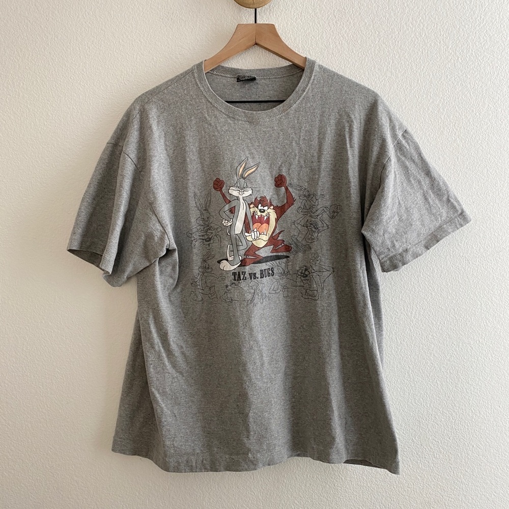 Vintage 90’s Warner’s Bros Taz Vs Bugs TShirt